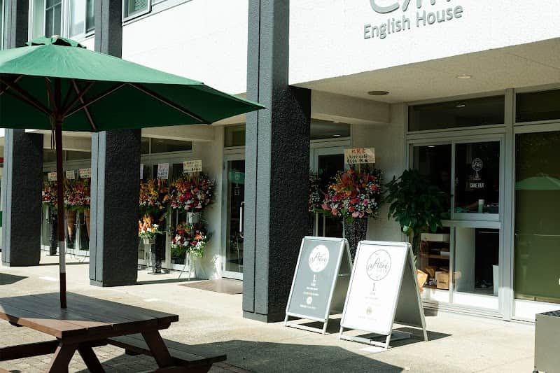 aere cafeの店内風景
