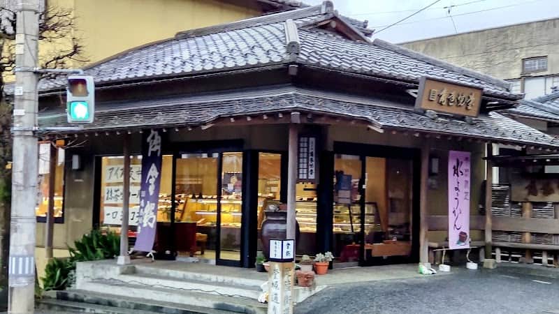 (有)角屋悦堂の店内風景