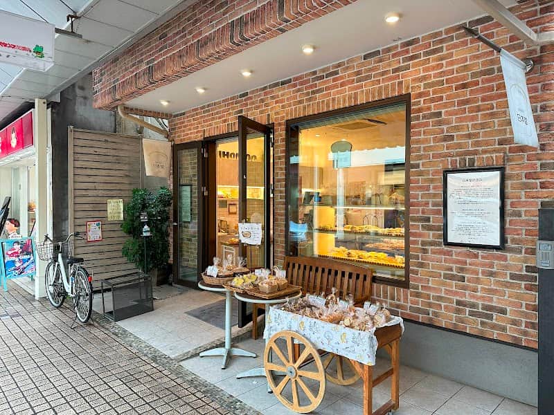 ベーカリー日本堂の店内風景