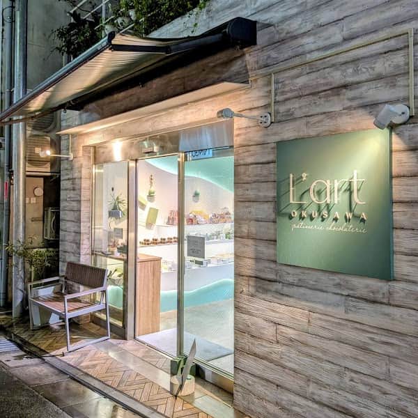 Pâtisserie chocolaterie L'art OKUSAWAの店内風景