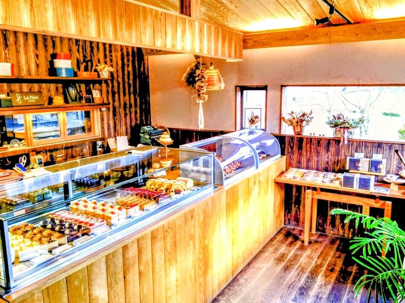 パティスリー ラ・フィレールの店内風景