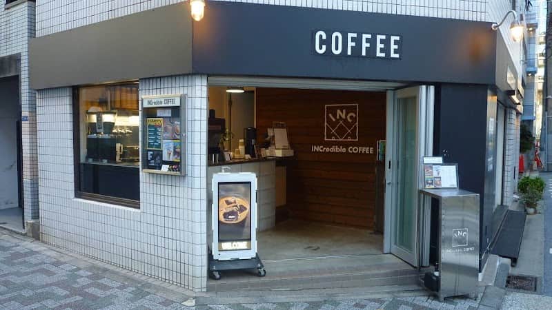 INCredible COFFEE 新橋店の店内風景