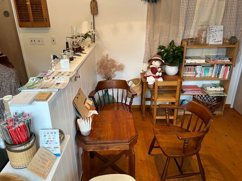 喫茶Shiroの店内風景