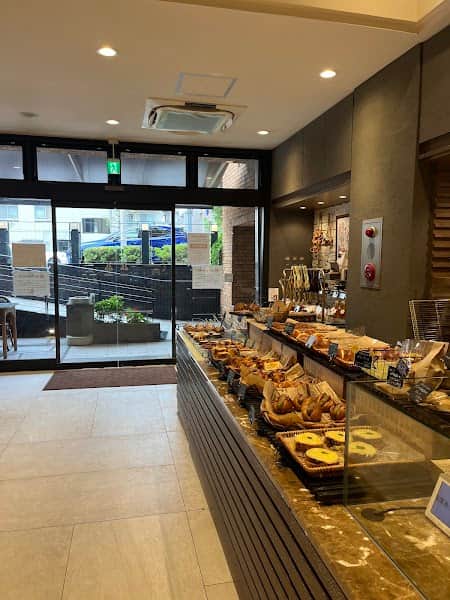 Kobe Mikage Brotbar Secessionの店内風景