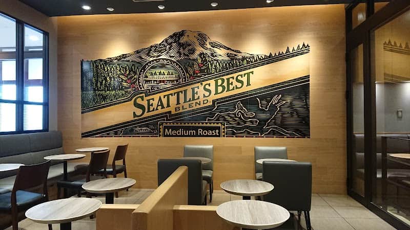 シアトルズベストコーヒー イオンタウン黒崎店の店内風景