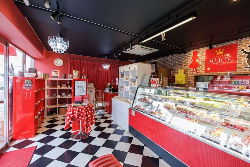 スイーツ工房アリスの店内風景