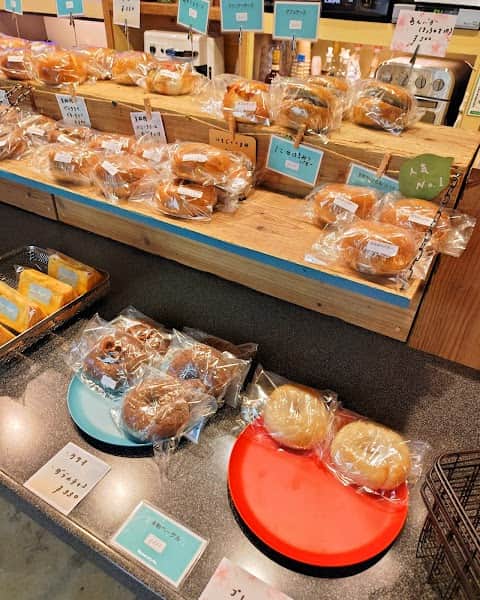lea bagelの店内風景