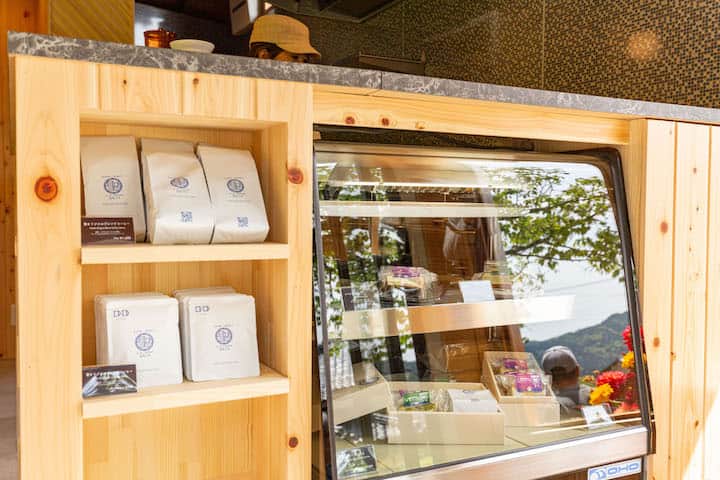 京都大原コーヒースタンド聖の店内風景