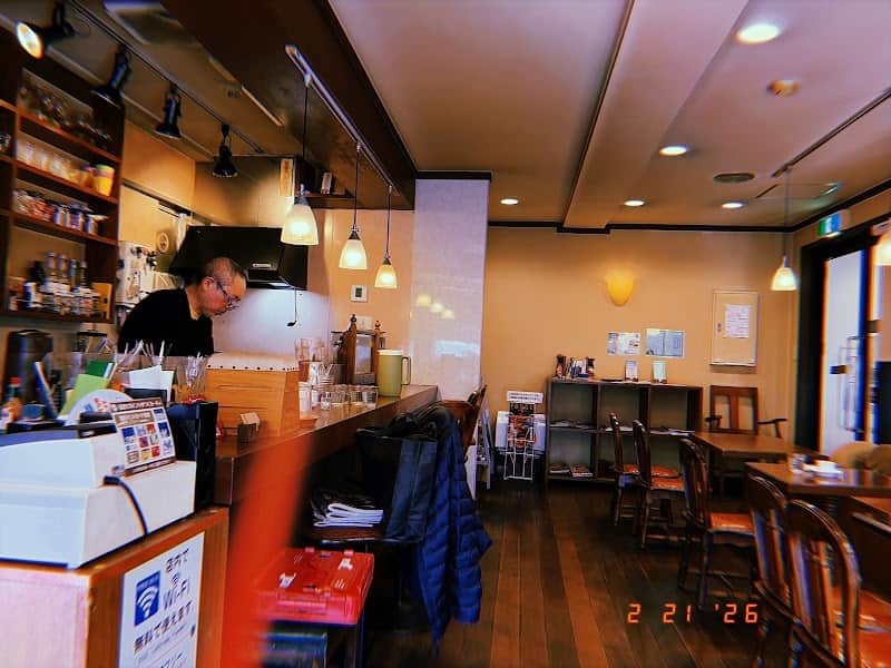 カフェ ラ・ストラーダの店内風景