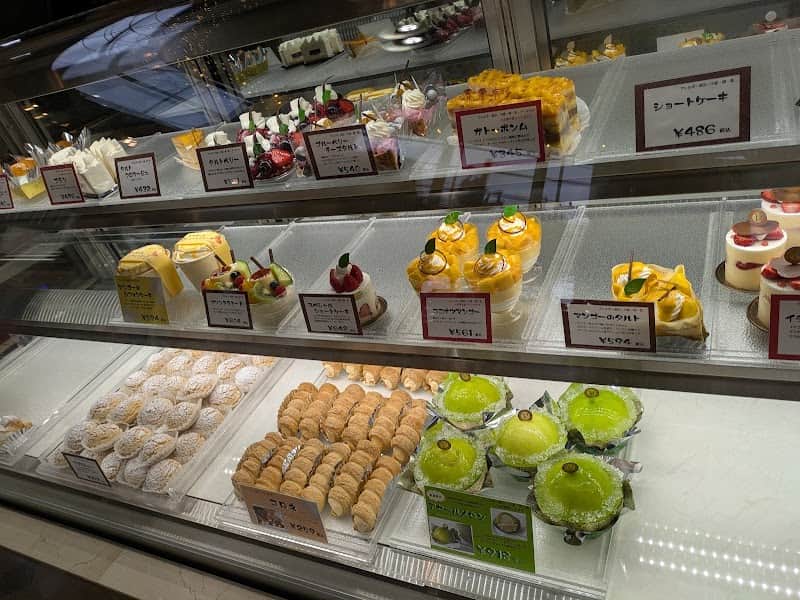 バニーユお菓子工房の店内風景