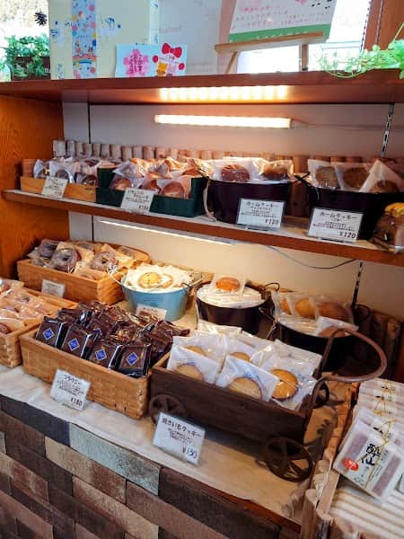 菓子工房 おおうらやの店内風景
