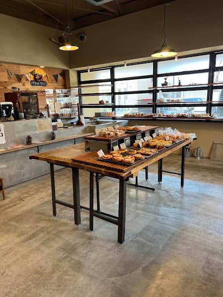 pan cafe SUZU-yaの店内風景