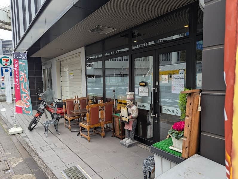 喫茶ブラジルの店内風景