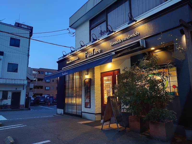 パン・ド・ファンファーレの店内風景