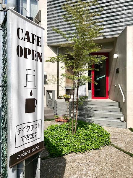 sakura cafeの店内風景