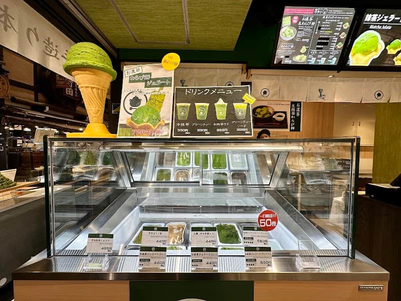 抹茶スイーツ処 茶和々 錦店の店内風景