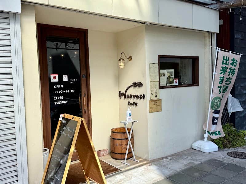 ハーベストカフェの店内風景