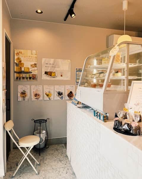 Patisserie COCOの店内風景