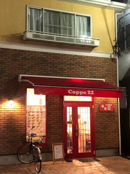 Coppe22の店内風景