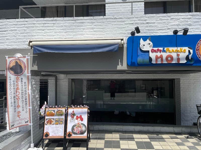 Cafe&Pancake Moiの店内風景