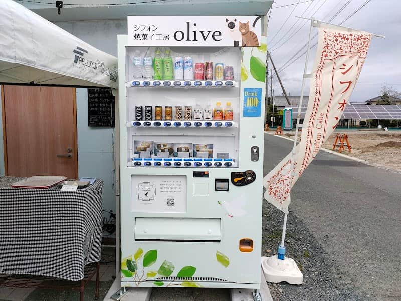 シフォン焼菓子工房 oliveの店内風景