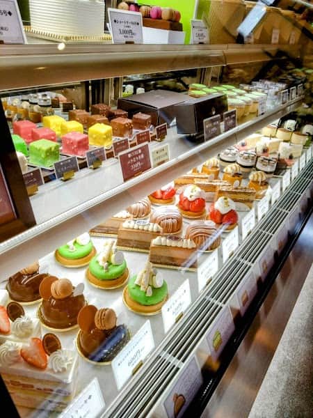 patisseriePrimevereの店内風景