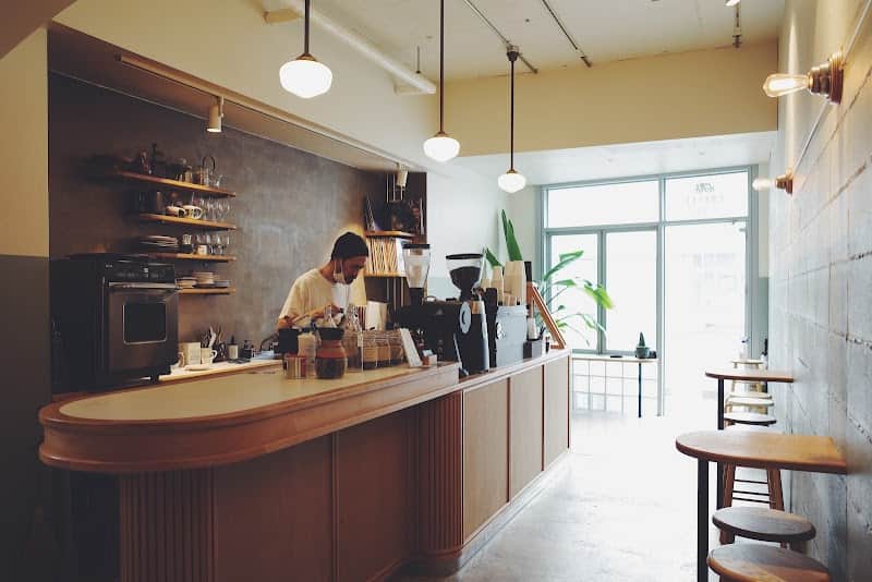dAb COFFEE STOREの店内風景