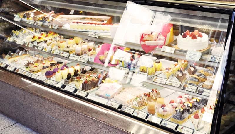 お菓子 晩梅の店内風景
