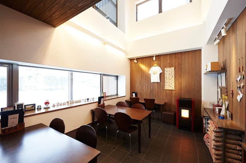 餅の星野屋の店内風景