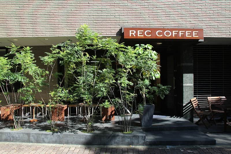 レックコーヒー 県庁東店の店内風景