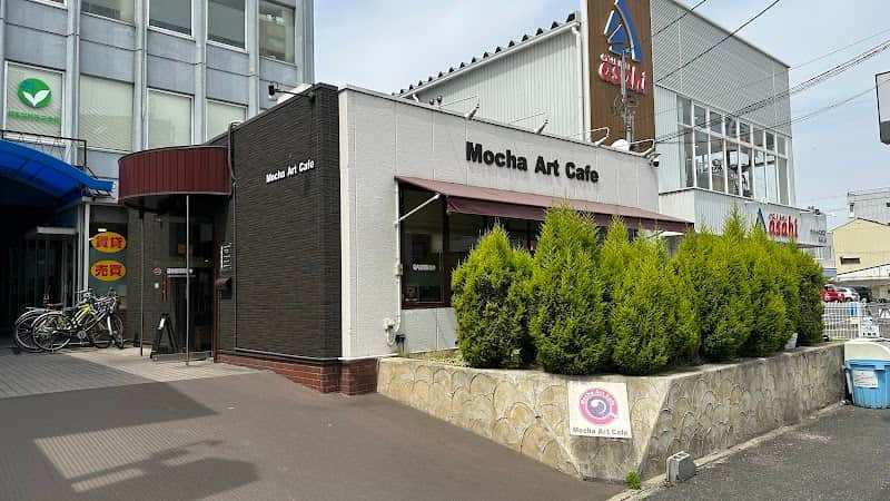 Mocha Art Cafeの店内風景