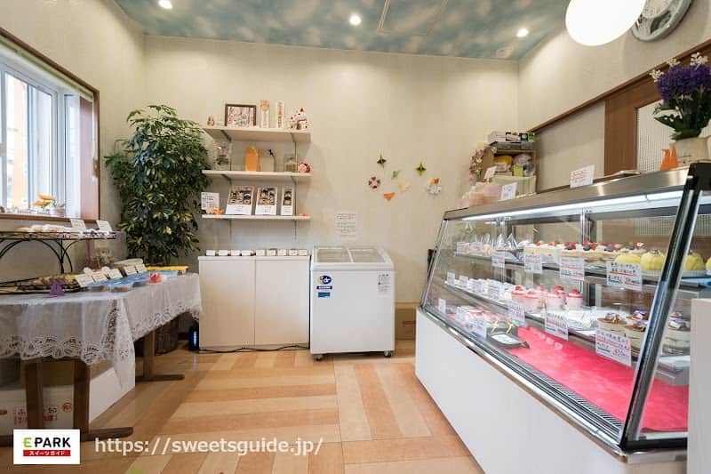 マーくんのケーキ屋さんの店内風景