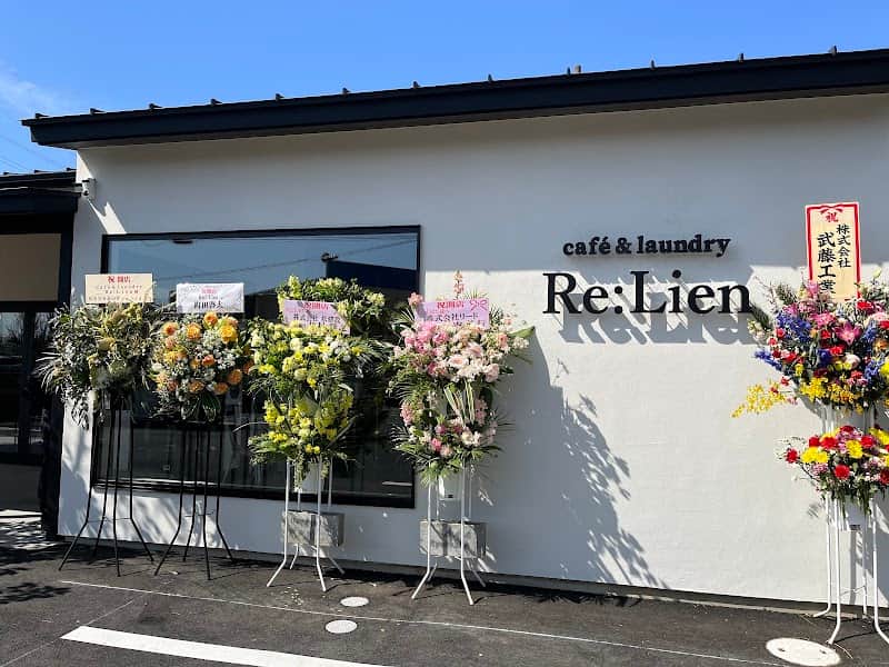 café & laundry Re:Lienの店内風景