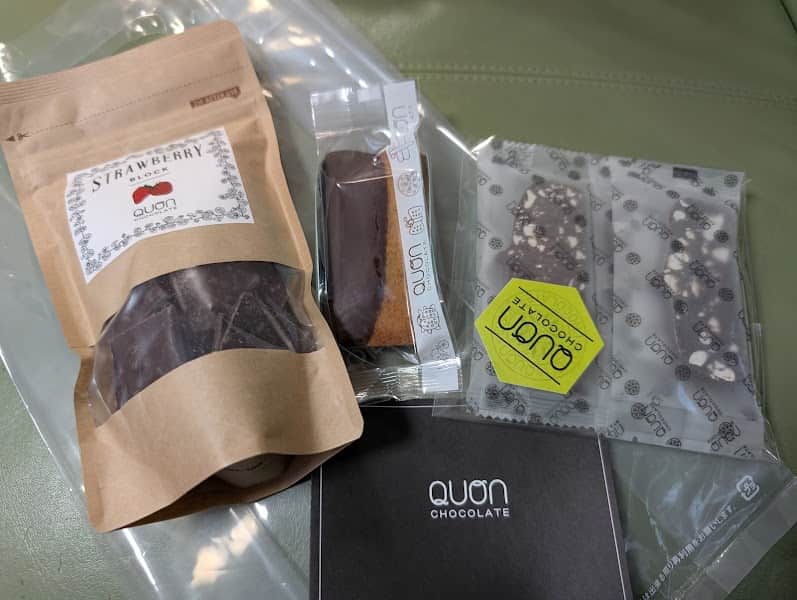 QUON CHOCOLATE 静岡清水店の店内風景