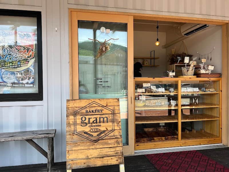 ベーカリーgramの店内風景