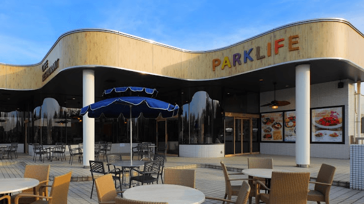 PARKLIFECAFE&RESTAURANTの店内風景