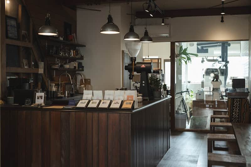 COFFEE BLUEの店内風景