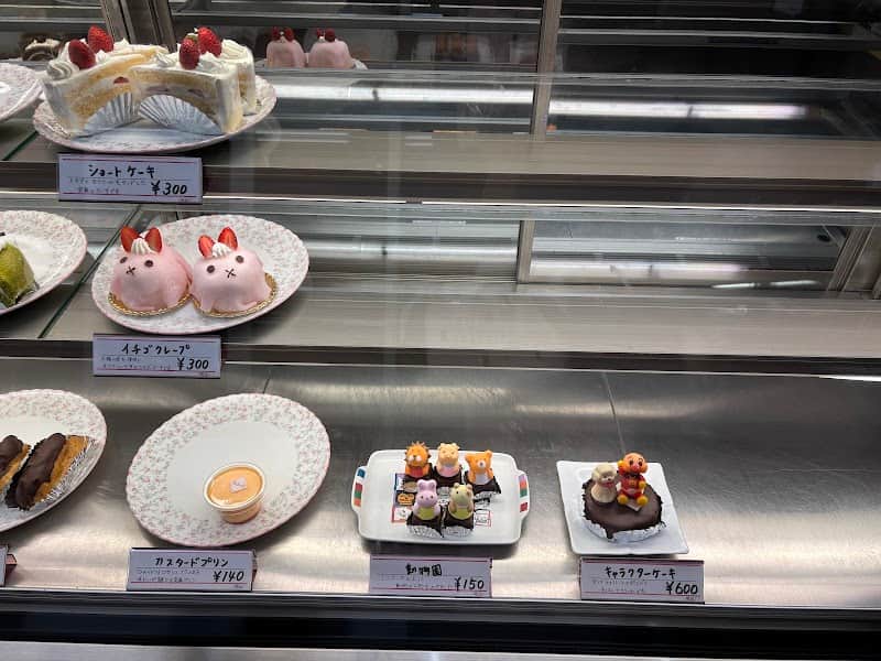 ケーキショップ ル・シードの店内風景