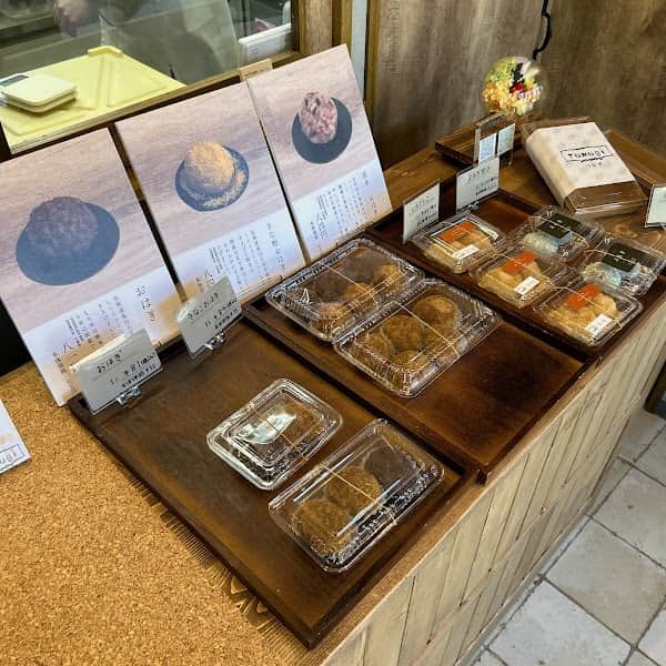 小さな和菓子店 tumugi～つむぎ～の店内風景