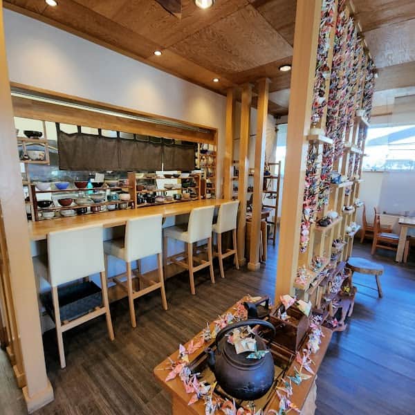 甘味処あずきの店内風景