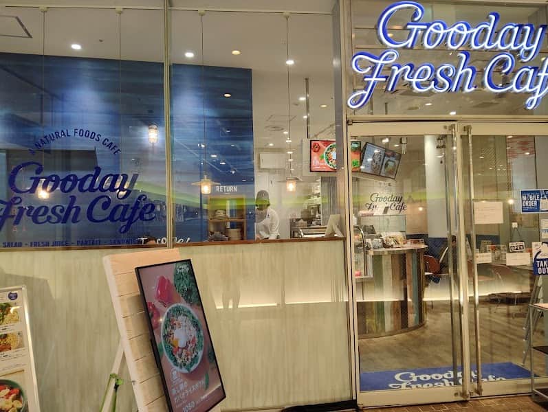Gooday Fresh Cafeの店内風景