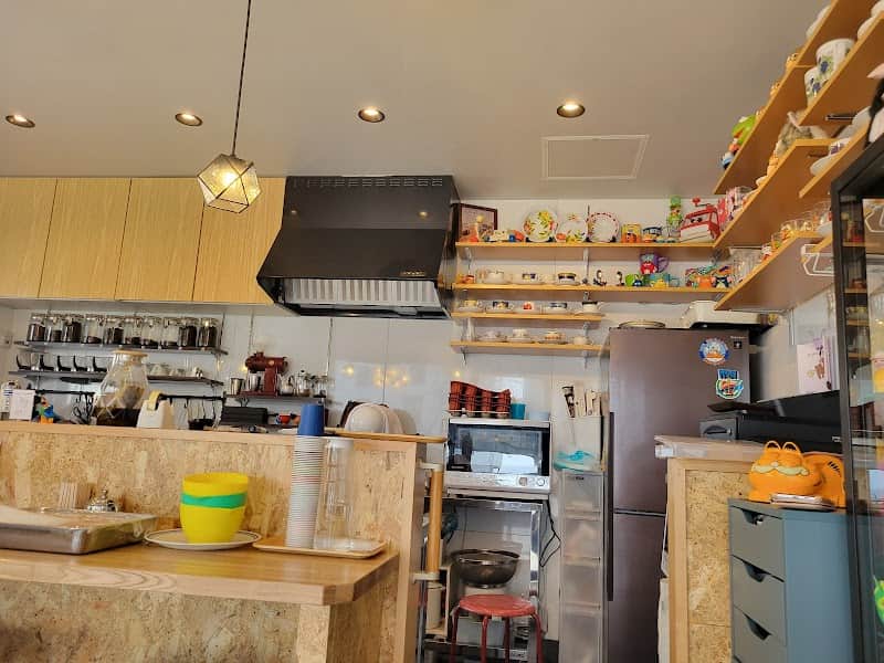 コーヒーロースター百万両の店内風景
