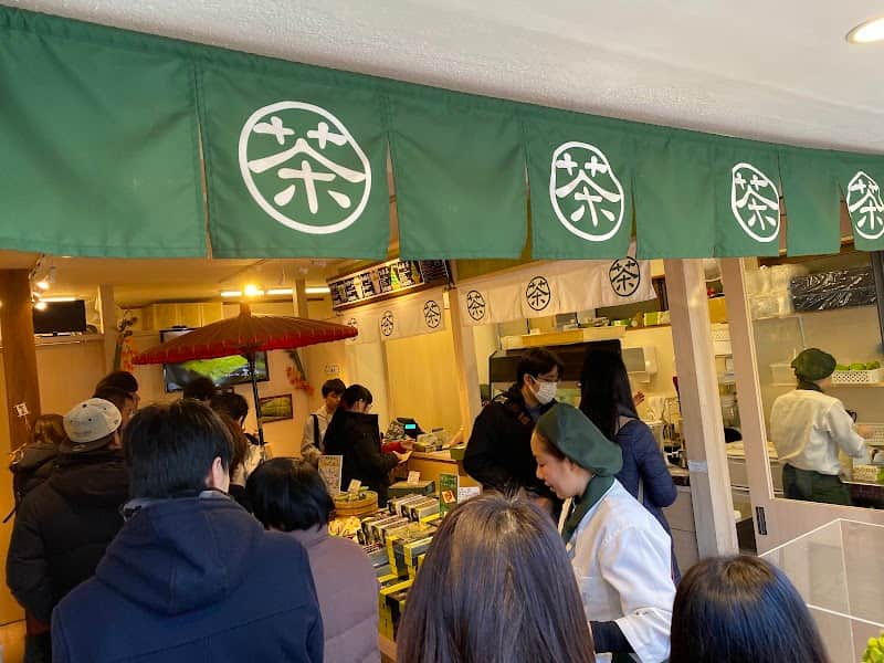 抹茶スイーツ処 茶和々 成田店の店内風景