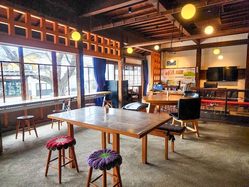 古民家かふぇ 信州屋の店内風景