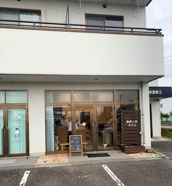 珈琲工房ＡＺＵの店内風景