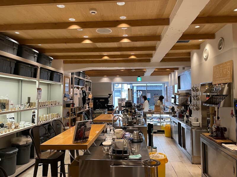 フラットホワイトコーヒーファクトリー ダウンタウン店の店内風景