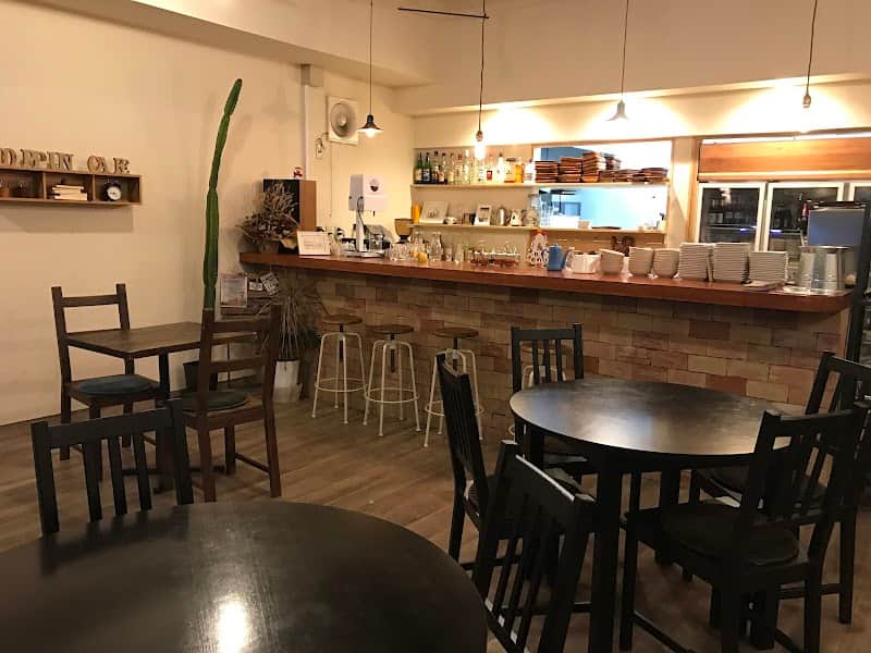 コップン カフェの店内風景