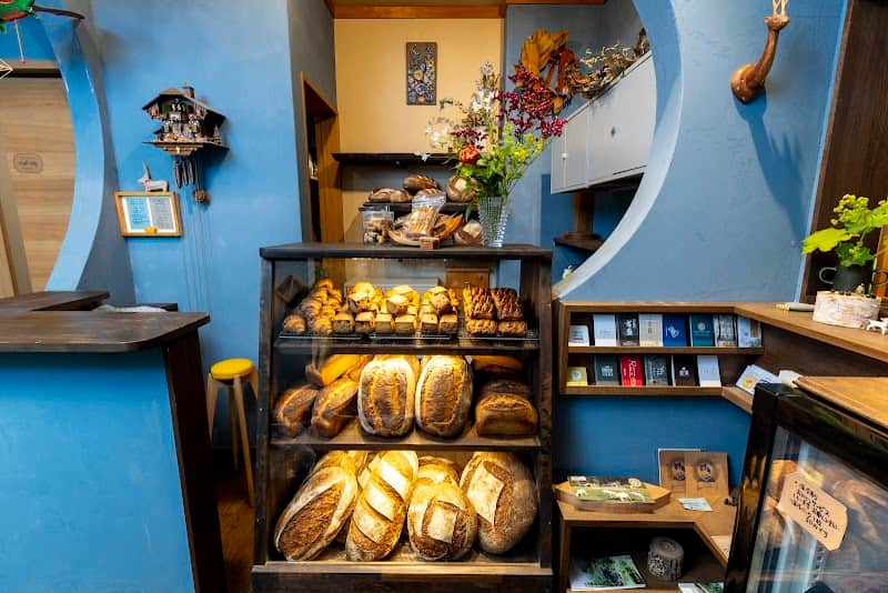 月日堂製パンの店内風景