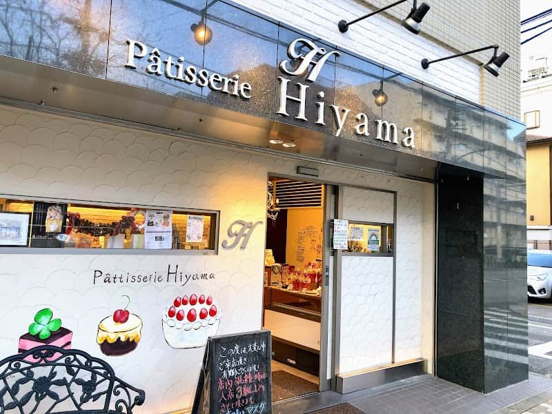 Patisserie Hiyamaの店内風景