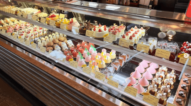 pâtisserie LE GARUE Mの店内風景